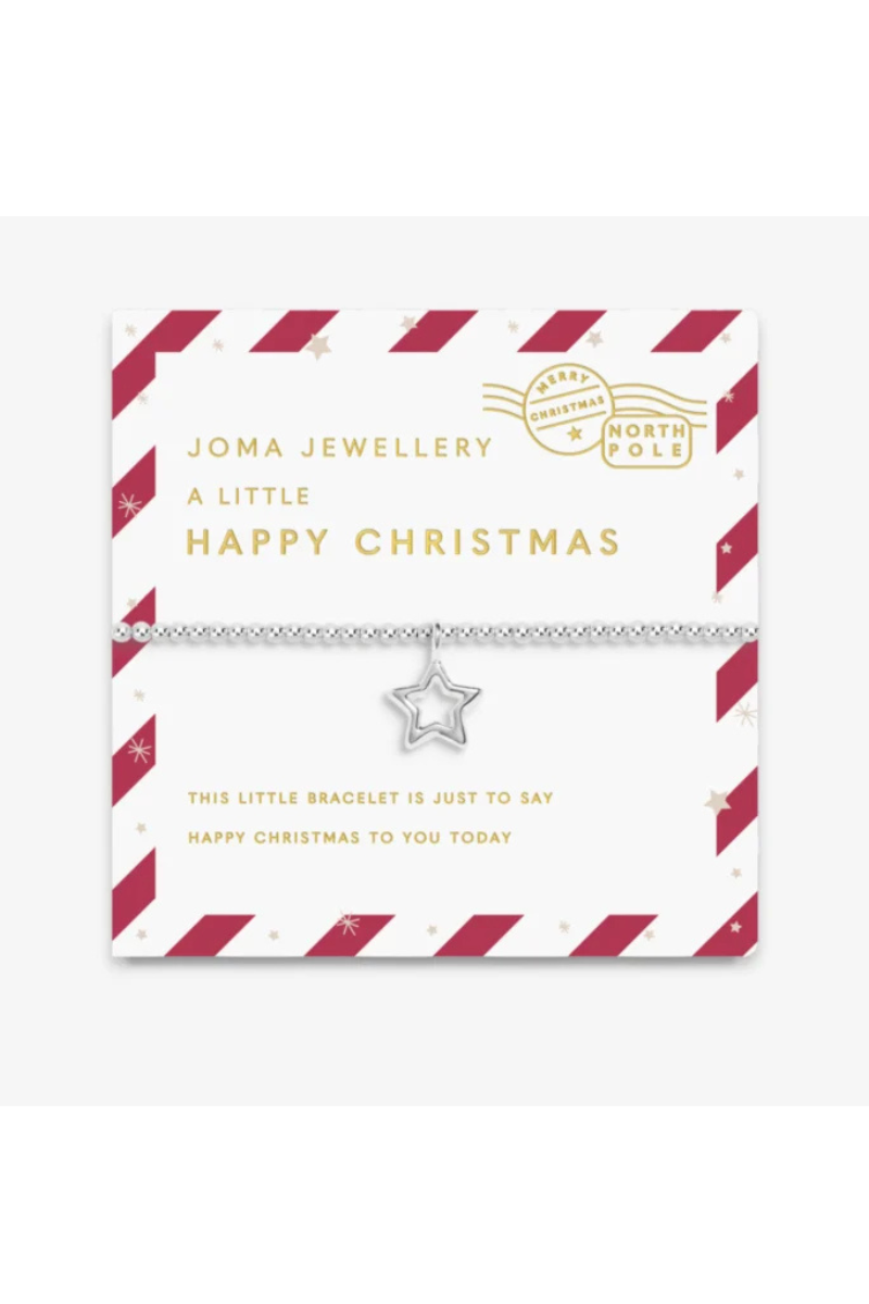 An image of the Joma Jewellery Happy Christmas Kids' Stocking Gift Set