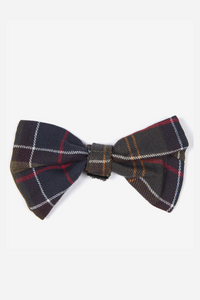 An image of the Barbour Tartan Dog Bow Tie