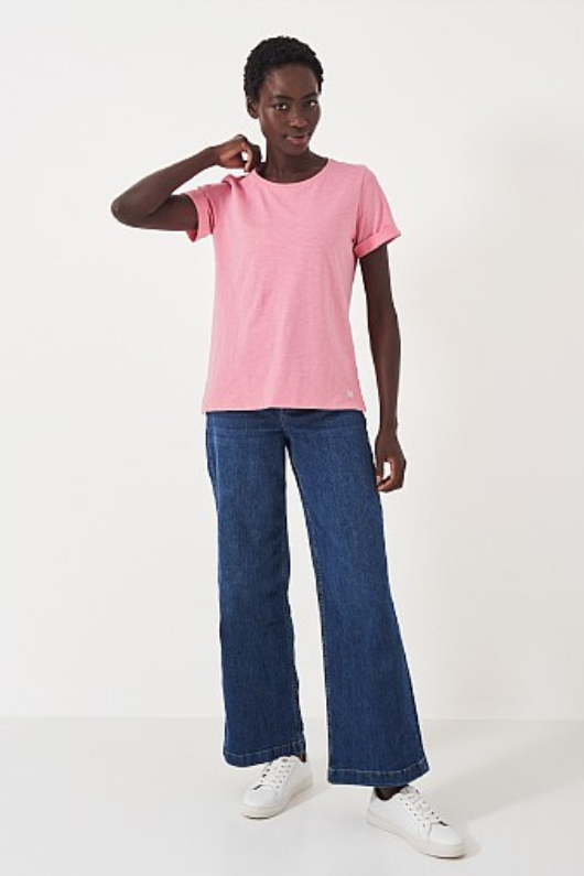 An image of the Crew Clothing Perfect Crew Slub T-Shirt