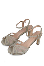 An image of the Menbur High Heel Strappy Sandal