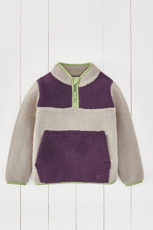 An image of the Grass & Air Borg 1/4 Zip Jumper
