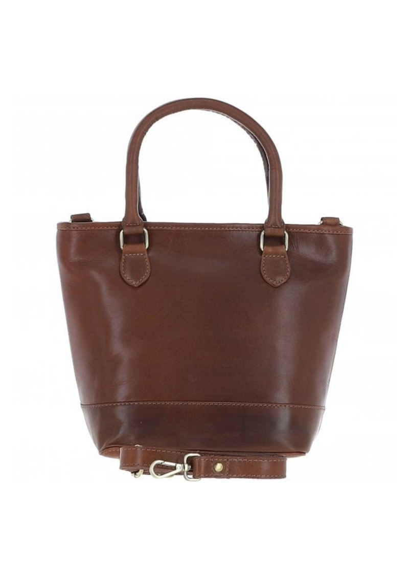An image of the Ashwood Leather Leather Small Bucket Bag