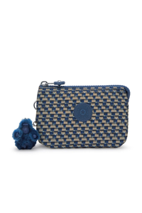 An image of the Kipling Creativity S Purse - Blue on Wire