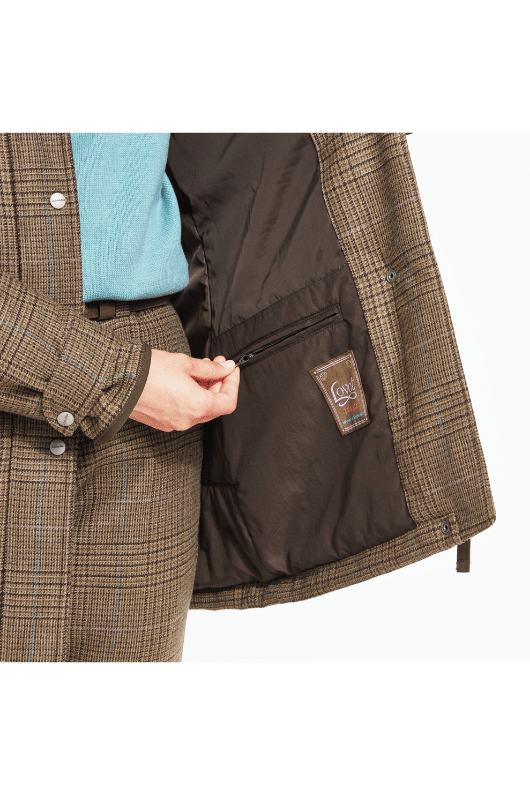 An image of the Schoffel Ptarmigan Tweed Coat
