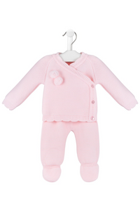 An image of the Dandelion Clothing Scallop Edge Knitted 2-Piece Set