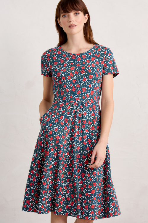 An image of the Seasalt April Short Sleeve Dress