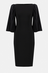 An image of the Joseph Ribkoff Pleated Sleeve Dress