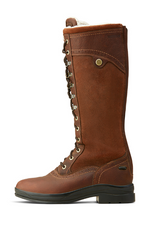 An image of the Ariat Wythburn Tall Waterproof Boot in the colour Dark Brown.