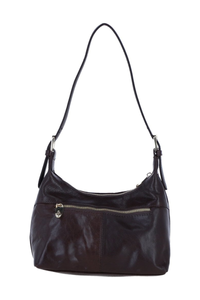 Leather Suede Shoulder Bag