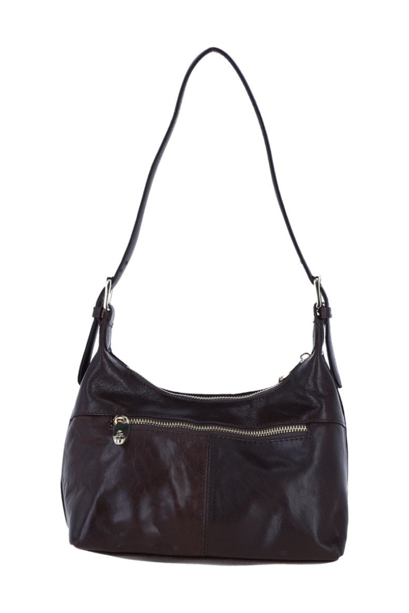 Leather Suede Shoulder Bag
