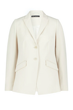 An image of the Betty Barclay Blazer Jacket in the colour Pastel Sand.