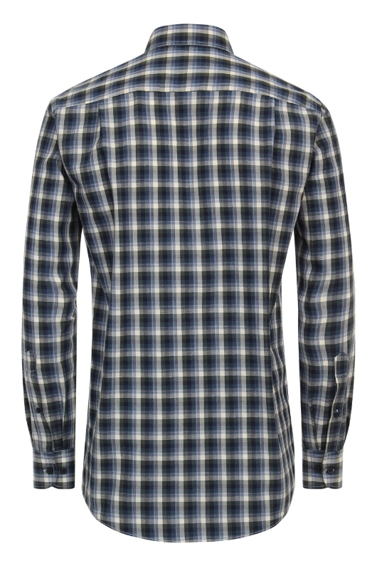 An image of the Casa Moda Long Sleeve Check Shirt