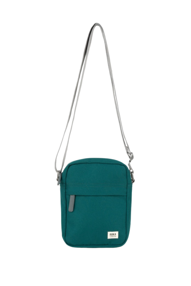 An image of the ROKA London Bond Teal One Size Recycled Canvas