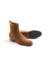 Fairfax & Favor Rockingham Chelsea Boot Tan Suede