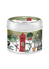 An image of the The Country Candle Company Emma Lawrence Festive Designs Tin Candle