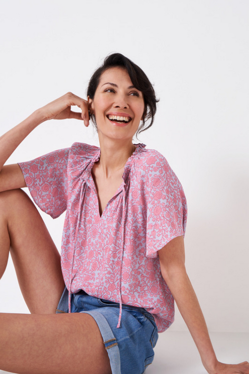 An image of the Crew Clothing Ada Top