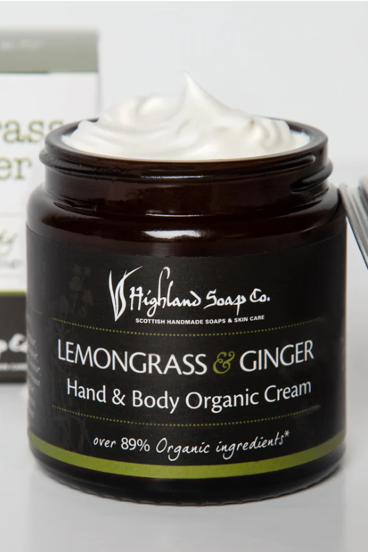 An image of the Highland Soap Company Organic Hand & Body Cream