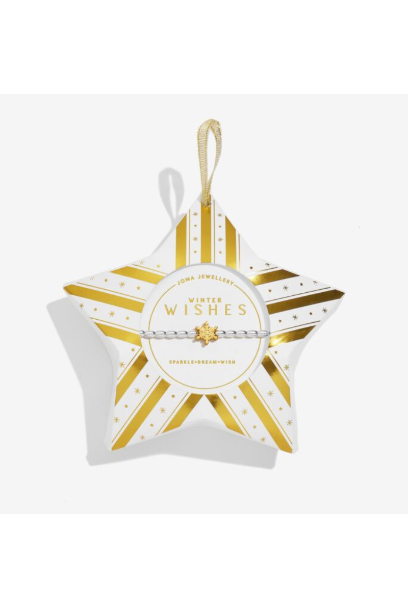 An image of the Joma Jewellery Christmas Wishes, Winter Wishes Bracelet