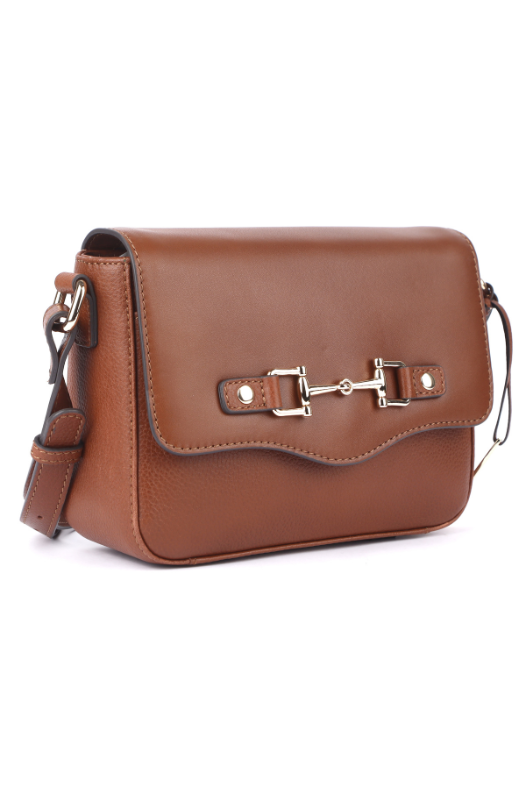 An image of the Ashwood Leather Leather Crossbody Bag