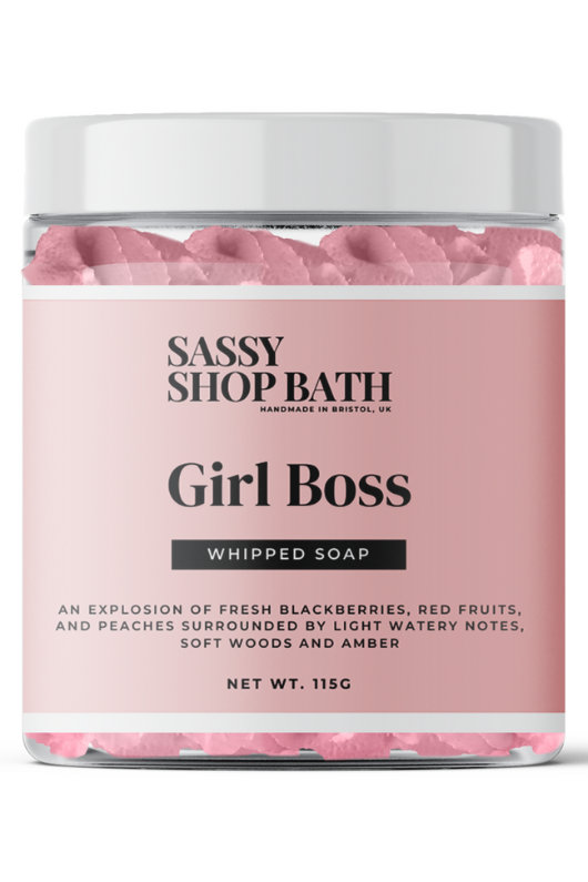 An image of the Sassy Scents Whipped Soap 115g