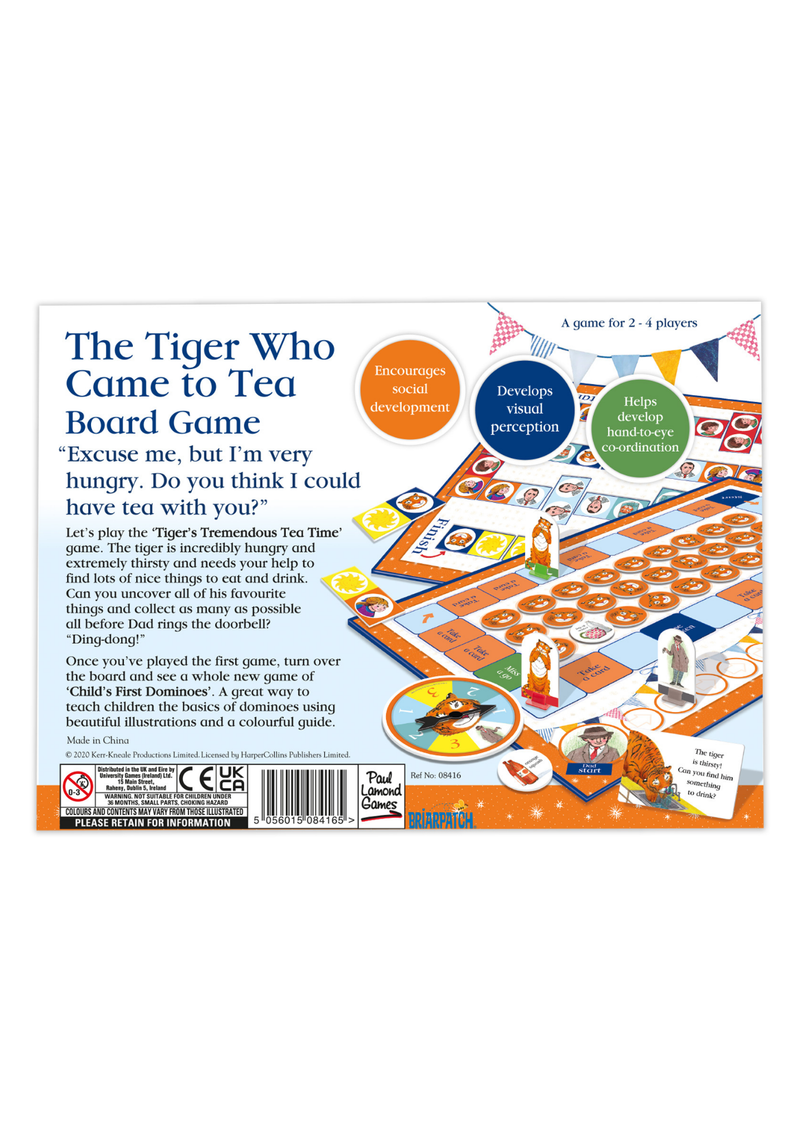 An image of the University Games The Tiger Who Came To Tea Board Game