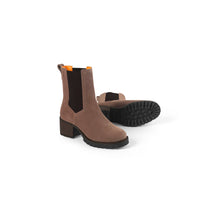 Fairfax & Favor Stockist Exclusive - Heeled Boudica Deep Taupe Suede