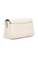 An image of the Michael Kors Fleur Small Crossbody Bag in the colour Light Cream.