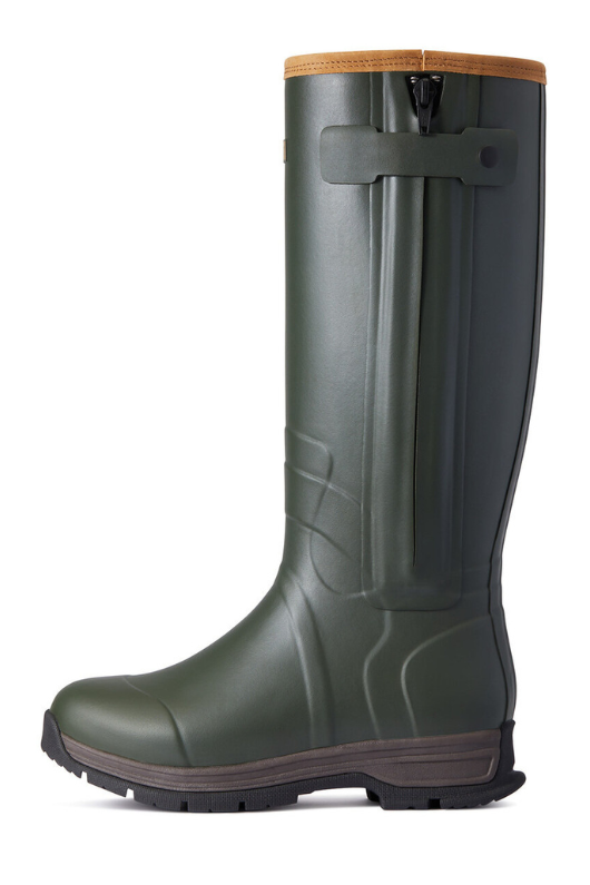 An image of the Ariat Burford Insulated Zip Rubber Boot