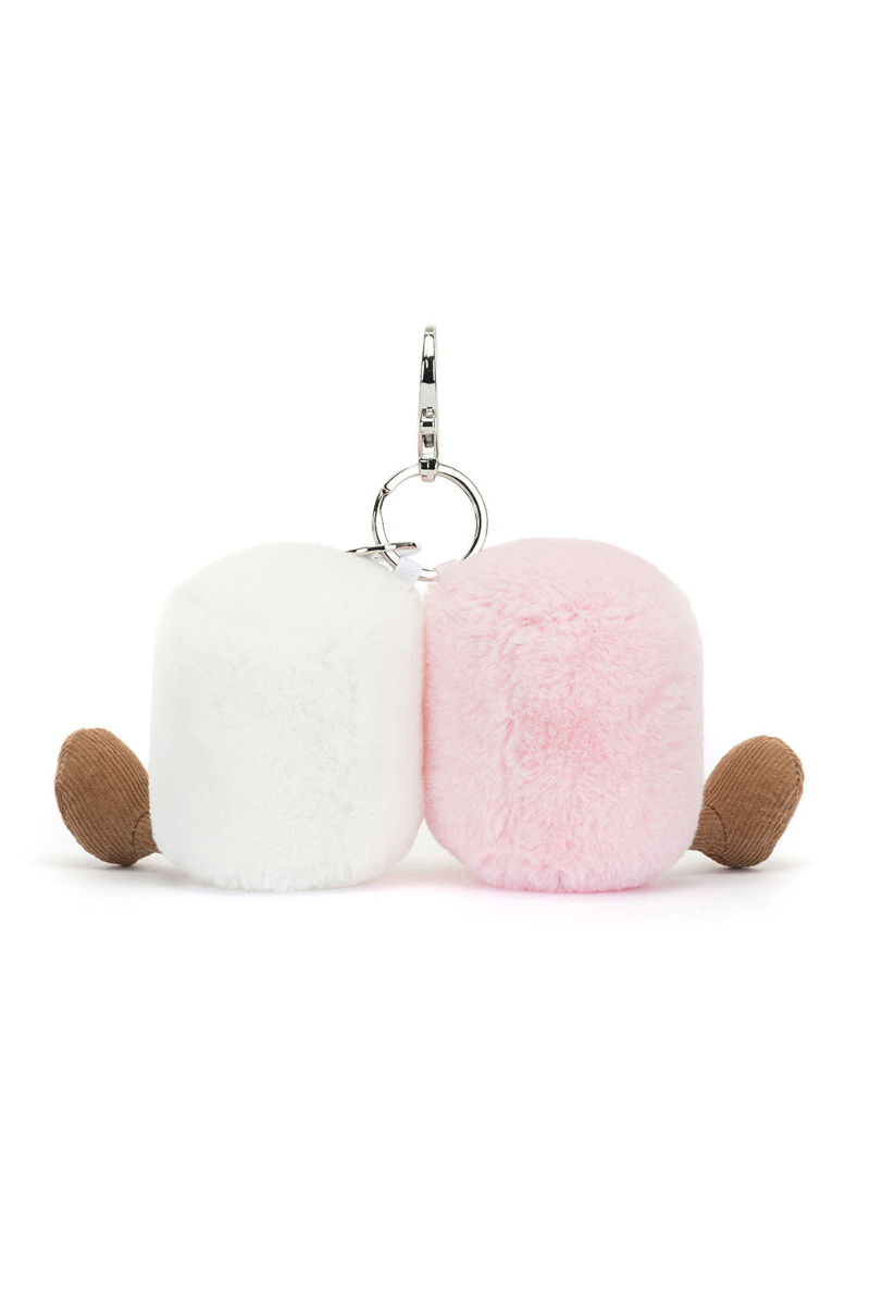 Jellycat Amuseables Pair of Marshmallows Bag Charm