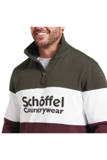 An image of the Brodie Countryfare Exeter Heritage 1/4 Zip