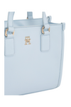 An image of the Tommy Hilfiger Hilfiger Monotype Webbing Strap Small Tote