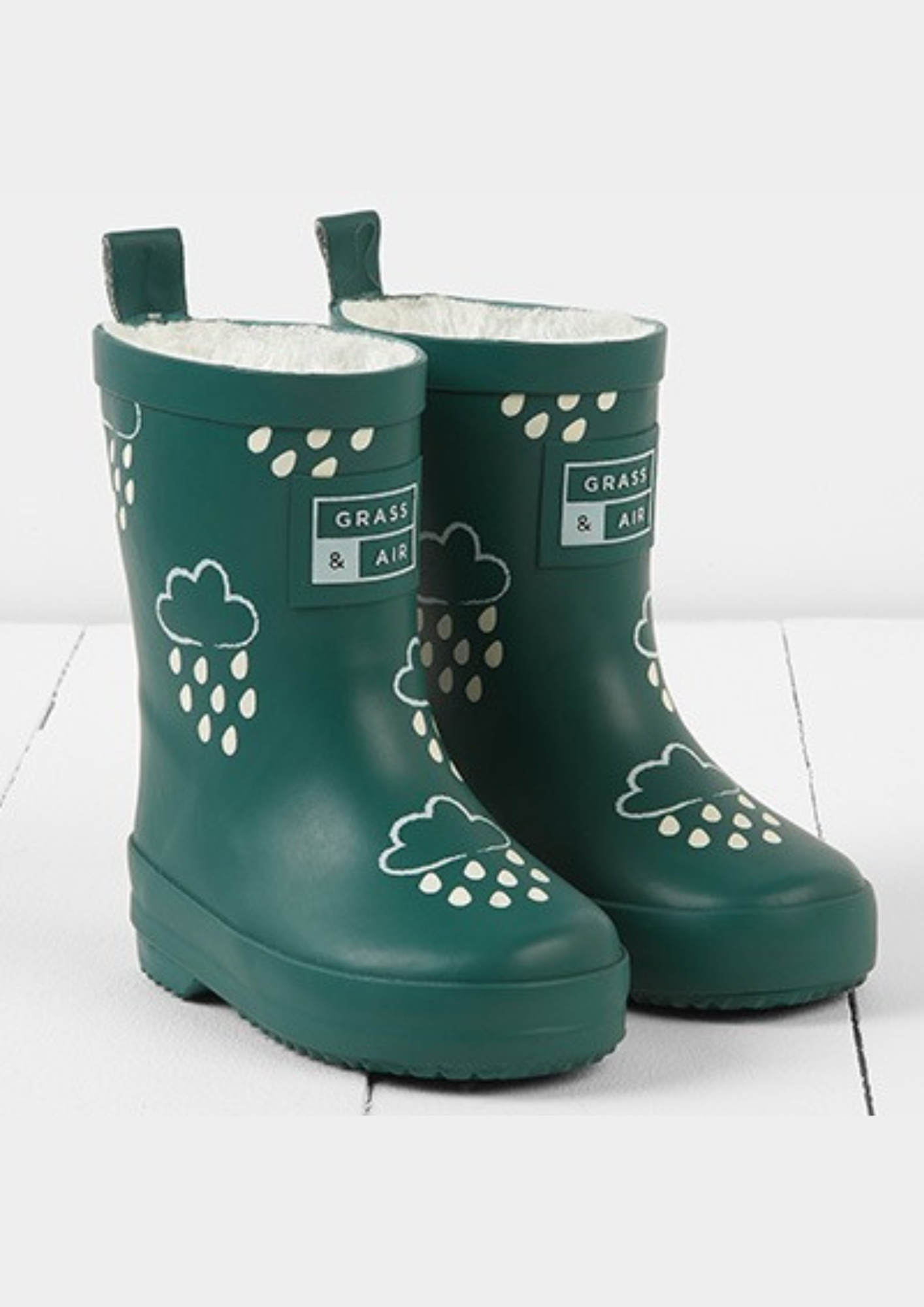 An image of the Grass & Air Colour Changing Kids Wellies