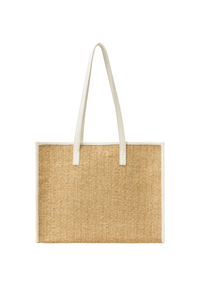 An image of the Every Other Straw Box Tote Bag