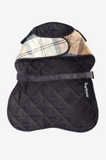 An image of the Barbour Tartan Dog Coat in the colour Primrose Hessian.