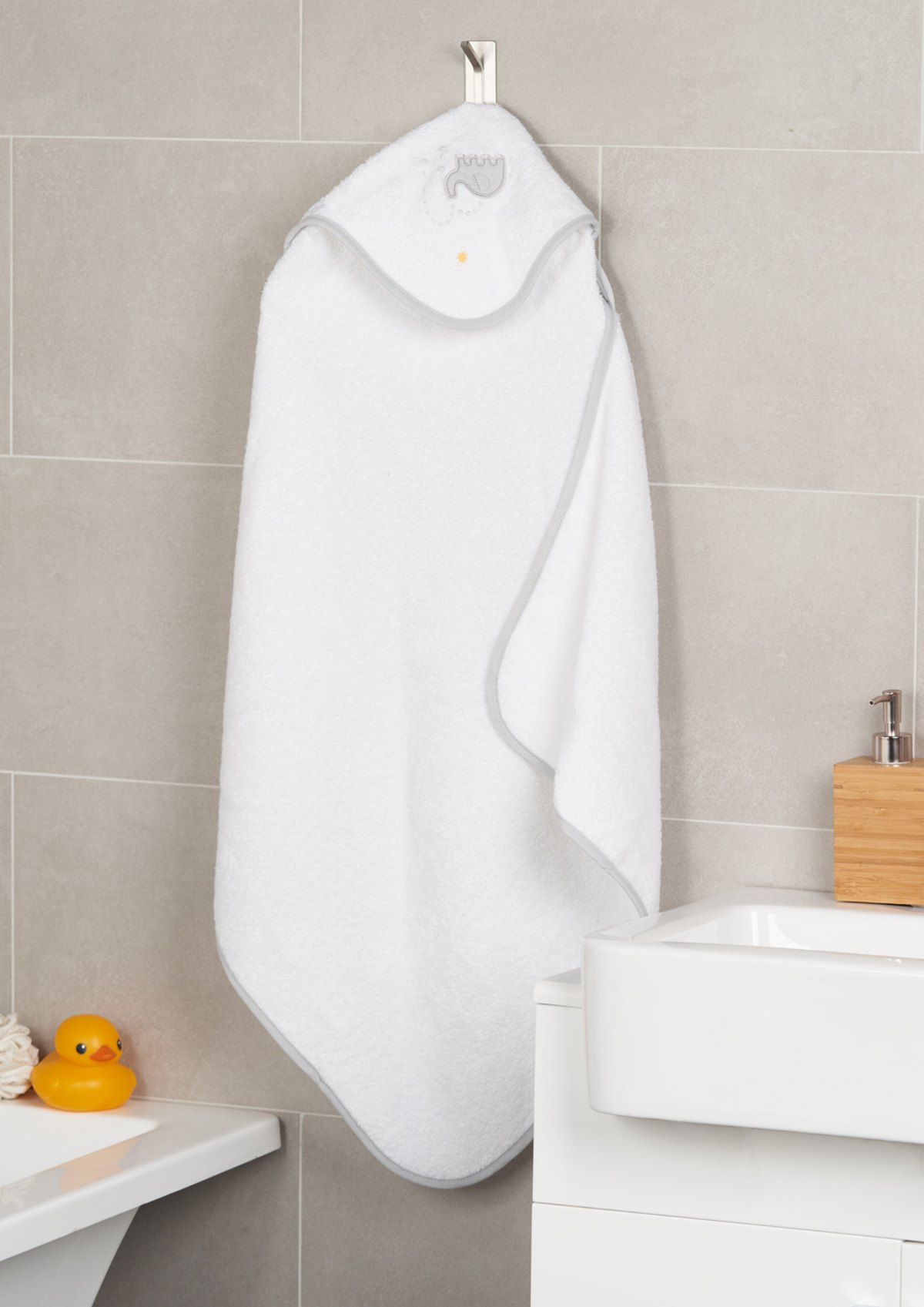 An image of the Dandelion Clothing Hooded Baby Towel