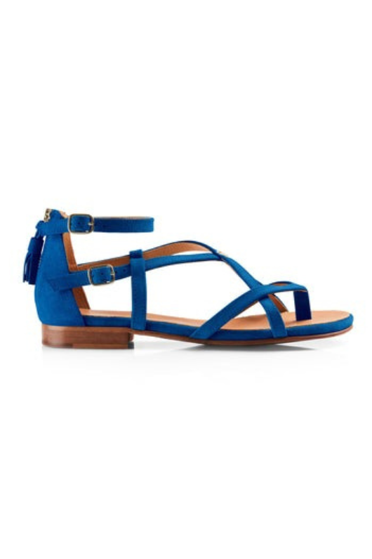 An image of the Fairfax & Favor Fairfax & Favor Brancaster Sandal Suede
