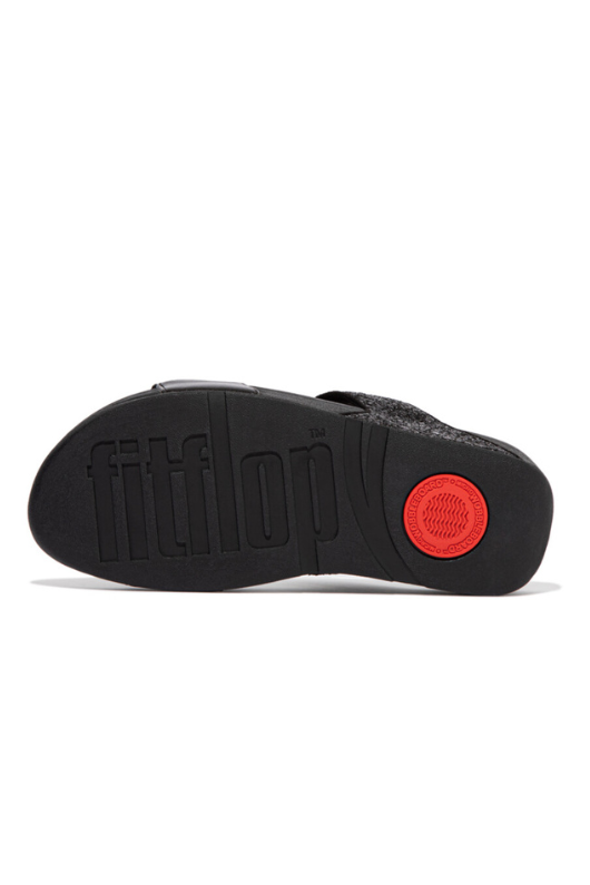 An image of the Fitflop Lulu Glitter Slides