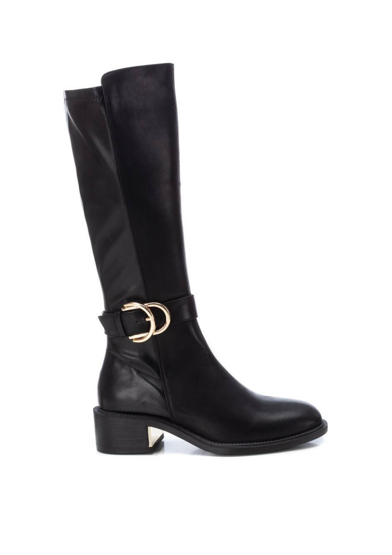 An image of the Xti Biker Heeled Boots