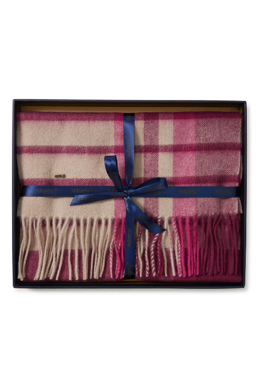 An image of the Dubarry Kildavin Plaid Scarf
