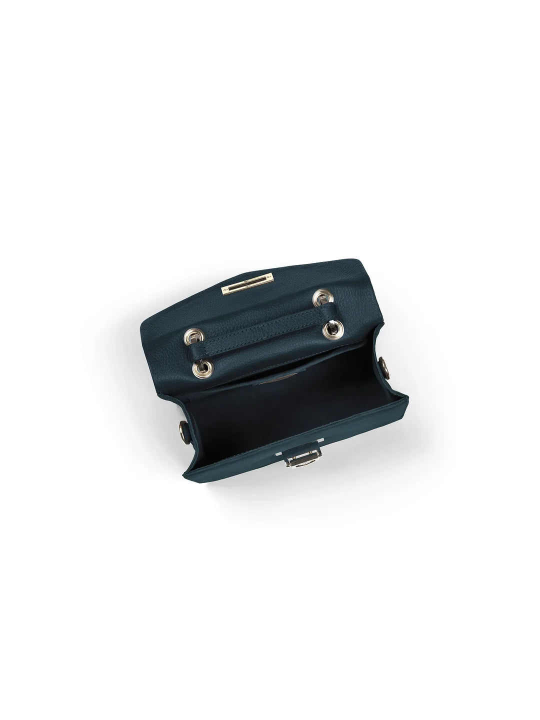 Fairfax & Favor Loxley Mini Cross Body Bag Teal Suede
