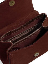 Fairfax & Favor Langham Messenger Bag Port Suede