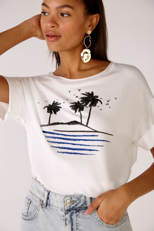 Palm Bead Tee