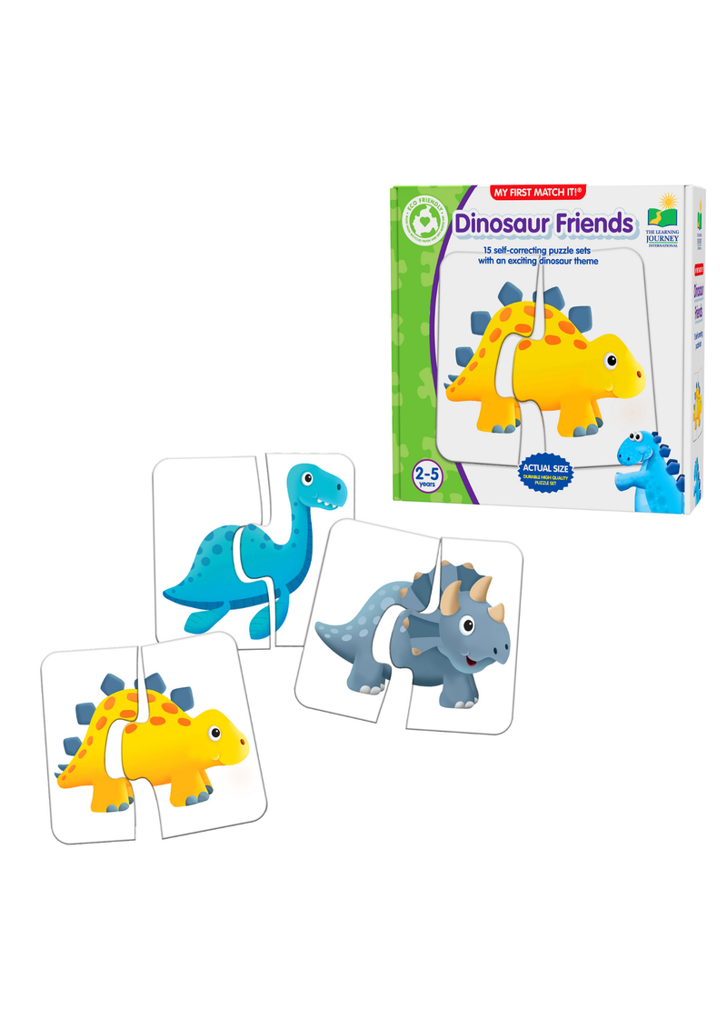 An image of the University Games My First Match It Dinosaur Friends