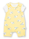 An image of the Kite Koala time dungaree set