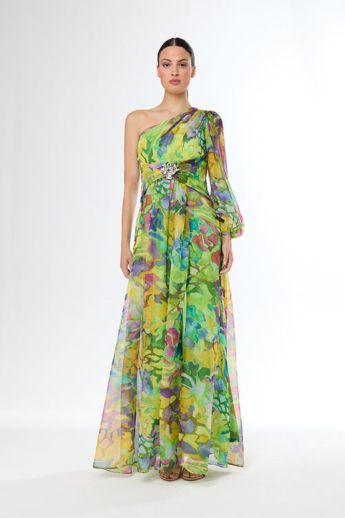An image of the Carla Ruiz Large Chiffon Dress