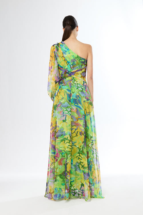 An image of the Carla Ruiz Large Chiffon Dress
