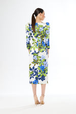 An image of the Carla Ruiz Straight Midi Dress
