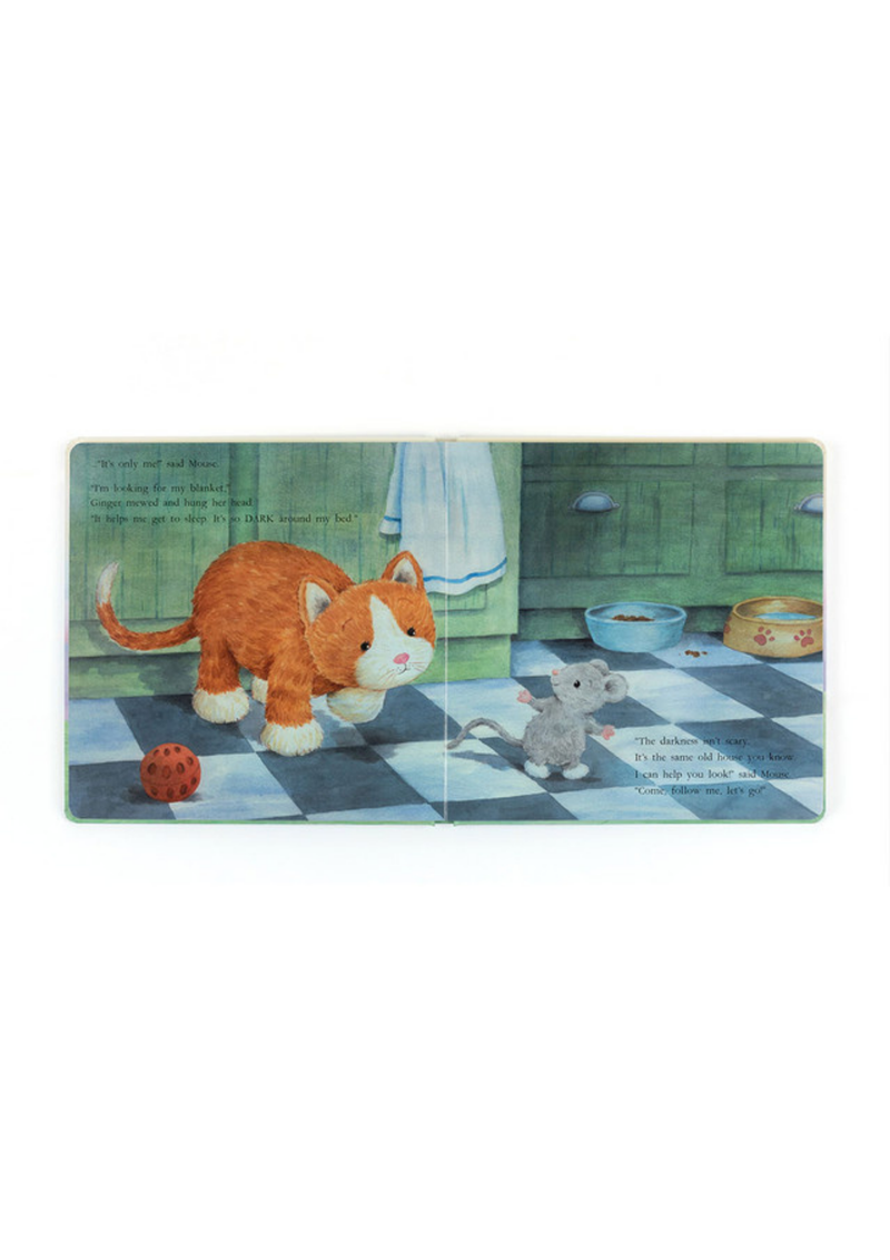 An image of the Jellycat Jellycat Ginger, the Courageous Kitten Book