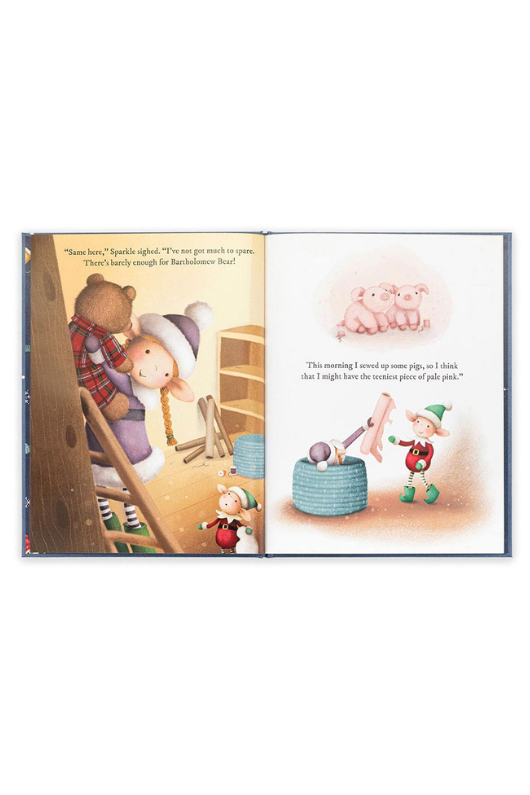 An image of the Jellycat Jellycat Eldo Elf and the Patchwork Bashful Bunny Book