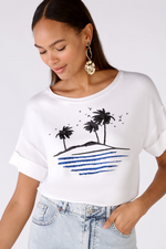 Palm Bead Tee